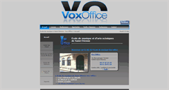 Desktop Screenshot of cours-de-piano.vox-office.fr