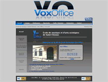 Tablet Screenshot of cours-de-piano.vox-office.fr