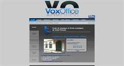 Desktop Screenshot of cours-de-chant.vox-office.fr